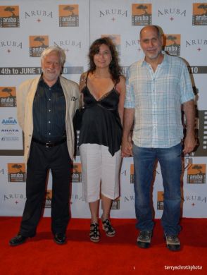 Claudio Masenza with Mr. and Mrs. Arriaga