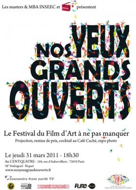 Affiche festival Nos Yeux Grands Ouverts