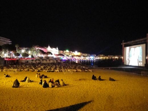 Cinema de la Plage, Cannes 2012