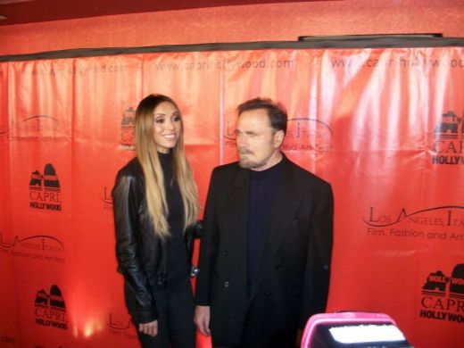 Franco Nero and Giuliana