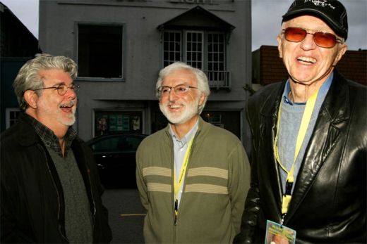 George Lucas & Haskell Wexler 