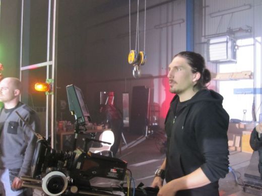 Director Torbjörn Martin in action