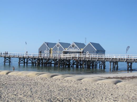 Busselton Beach, site of Cinefest OZ 2012  