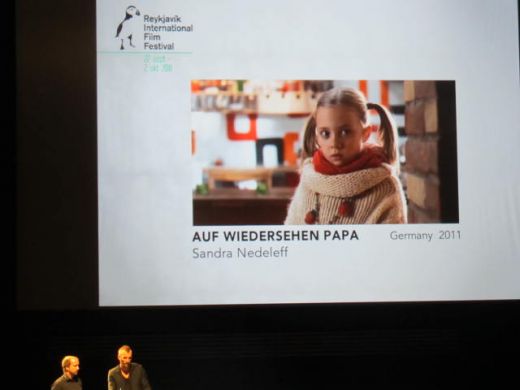 The Golden Egg Winner was "Auf wiedersehen papa" by Sandra Nedeleff