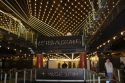 The inside of the Palais des Festivals, where the Marché du Film is located 