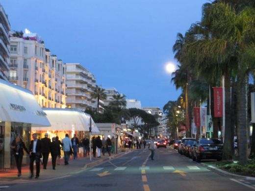 Full moon at 66th Cannes Film Festival