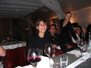 Mathilde Lorit at Dinner with Director