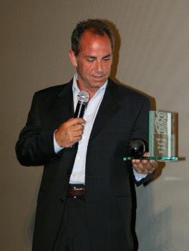 Michael Corrente with RIIFF Award