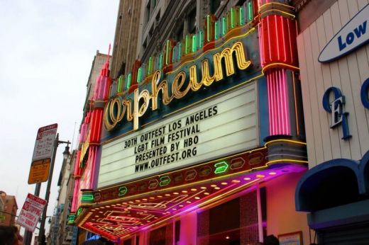 Outfest Opening Night Marquee