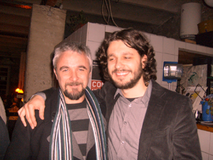 Rowe and Serbian film director Arsenijević