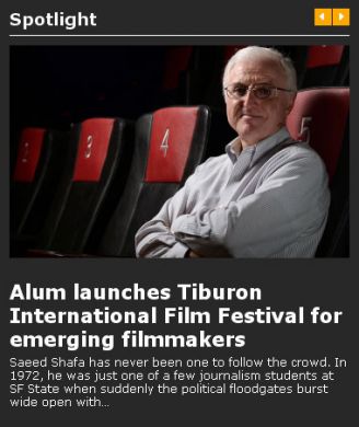 Alum launches 'Tiburon International Film Festival' for emerging filmmakers.