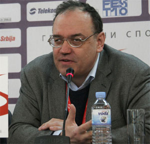 Sergej Lavrentijev- the presentor of the Russian Film on FEST2010