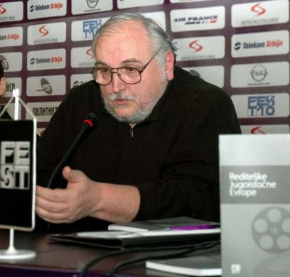 Šijan Serbian Film Director on Press Conference