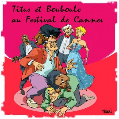 Titus et Bouboule au festival de Cannes