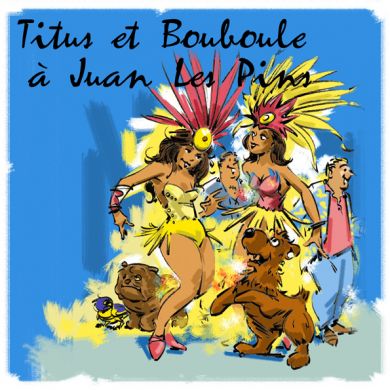 Titus et Bouboule à Juan les pins