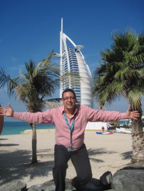 Director Nassim Abassi in Dubai