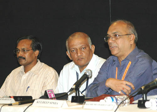 kuldeep sinha at press conference 