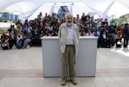 Mike Leigh presenting Another Year in Cannes