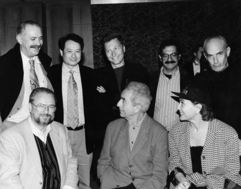 Milcho Manchevski (top middle) in 1994 