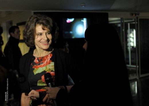 Molodist XL opening ceremony. Fanny Ardant.