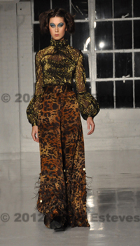 New York Fashion Week CARMELITA COUTURE Fall 2012 Revelation