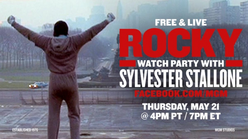 MGM Loses Its Mind, Lets Sly Stallone Live-Host ROCKY & FREE Watch